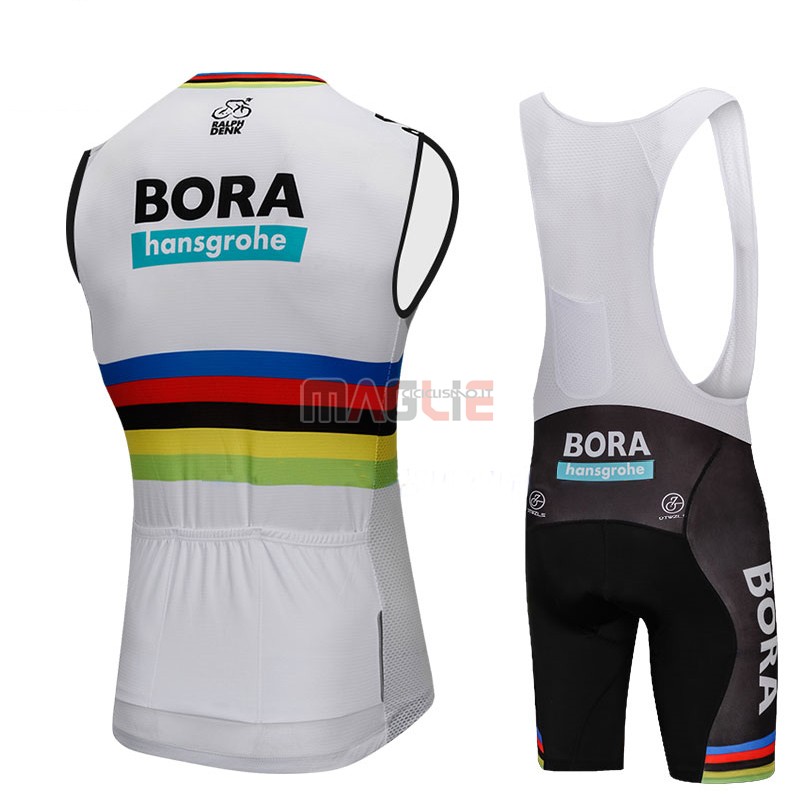 Gilet Antivento Bora 2018 Bianco